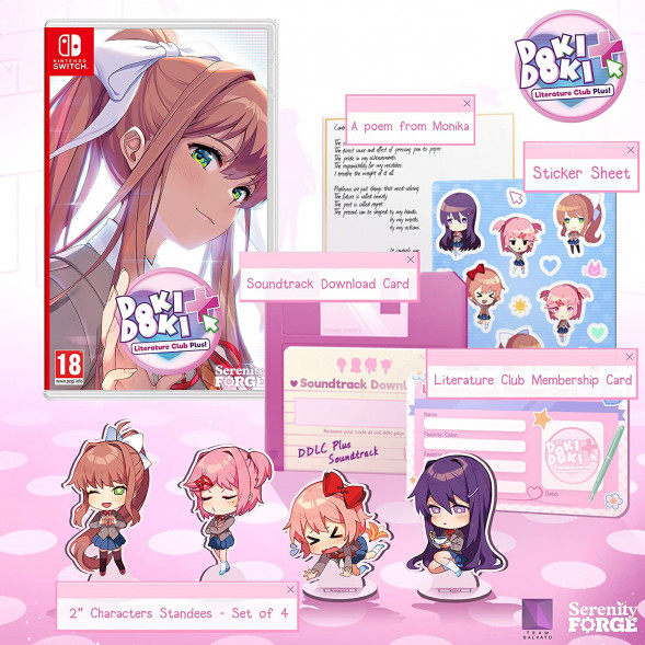 Игра Doki Doki Literature Club Plus! [Nintendo Switch, русские субтитры] в Мытище
