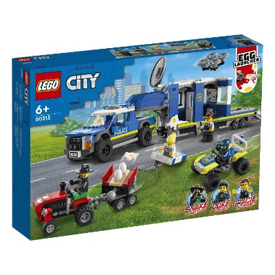 Конструктор LEGO City 60315 Полицейский мобильный командный трейлер в Мытище