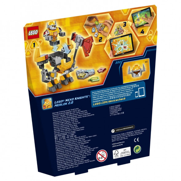 Конструктор LEGO Nexo Knights 70365 Боевые доспехи Акселя в Мытище