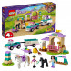 Конструктор LEGO Friends 41441 Тренировка лошади и прицеп для перевозки в Мытище