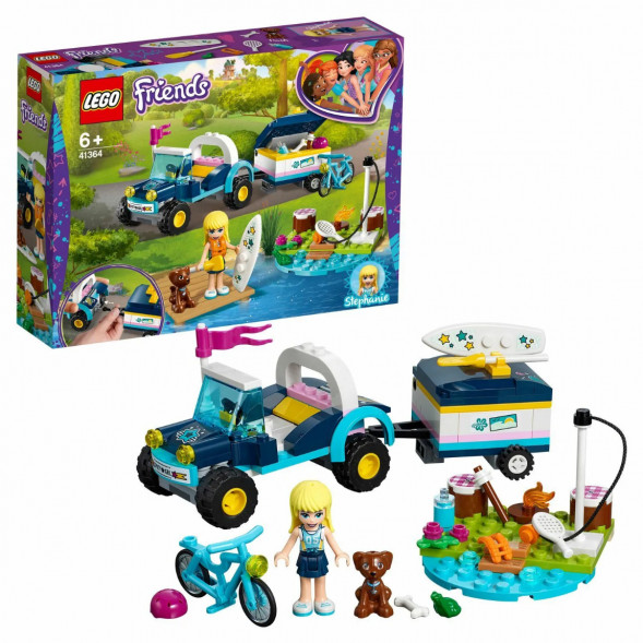 Конструктор LEGO Friends 41364 Багги с прицепом Стефани в Мытище