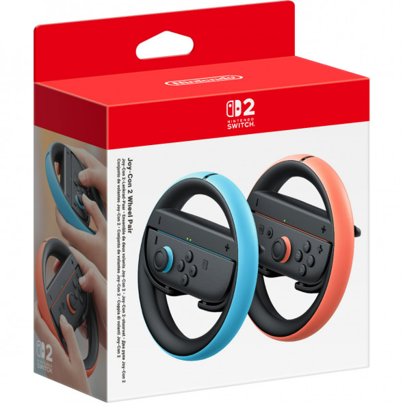 Игровой контроллер беспроводной Nintendo Joy-Con 2 Wheel (комплект из 2 шт.) в Мытище