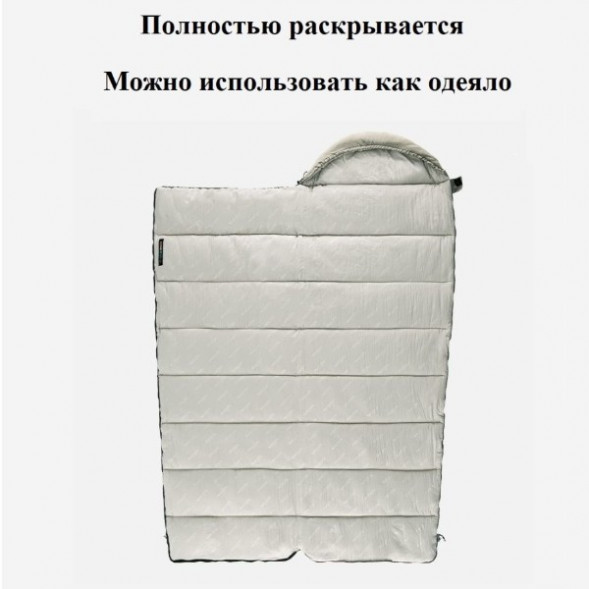 Спальный мешок Naturehike M300 (Левый), серый в Мытище