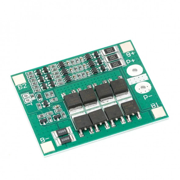 Плата защиты аккумулятора BMS 3S 25A для Li-ion в Мытище
