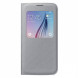 Чехол для Samsung Galaxy S6 S-View Cover (EF-CG920BSE), Silver в Мытище