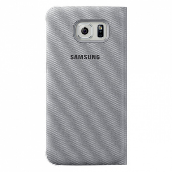 Чехол для Samsung Galaxy S6 S-View Cover (EF-CG920BSE), Silver в Мытище