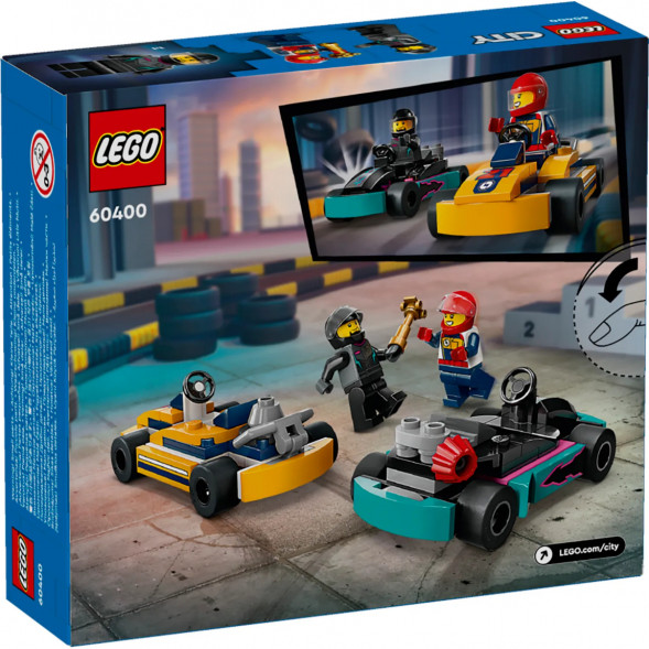 Конструктор LEGO City 60400 Карты и водители  в Мытище