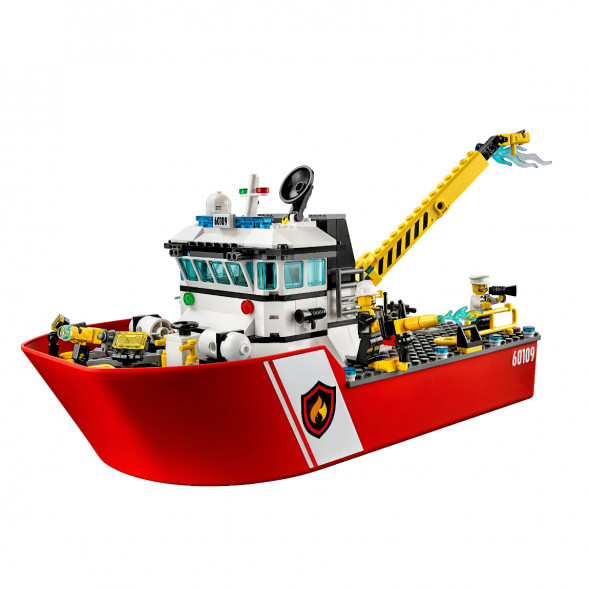 Конструктор LEGO City 60109 Пожарный катер в Мытище