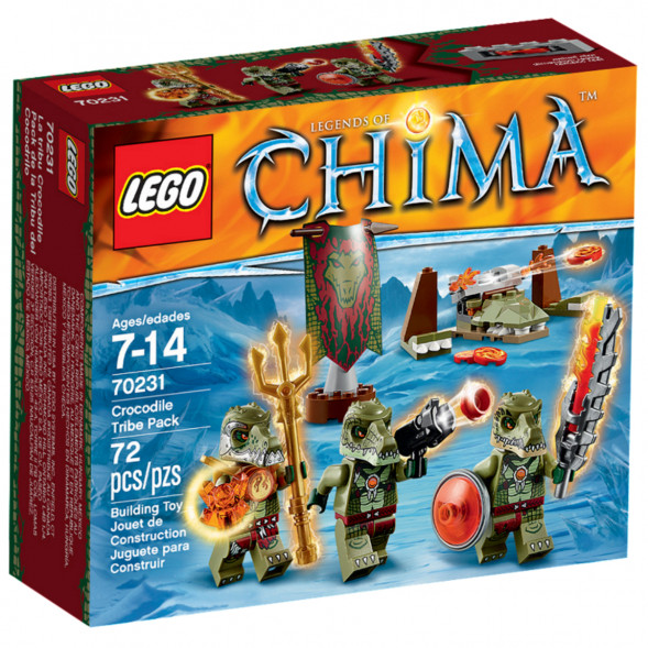 Конструктор LEGO Legends of Chima 70231 Лагерь Клана Крокодилов в Мытище