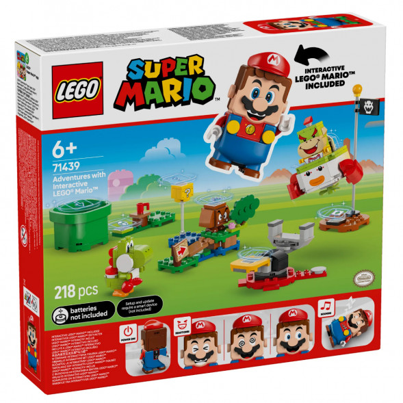 Конструктор LEGO Super Mario 71439 Приключения с интерактивным Марио в Мытище