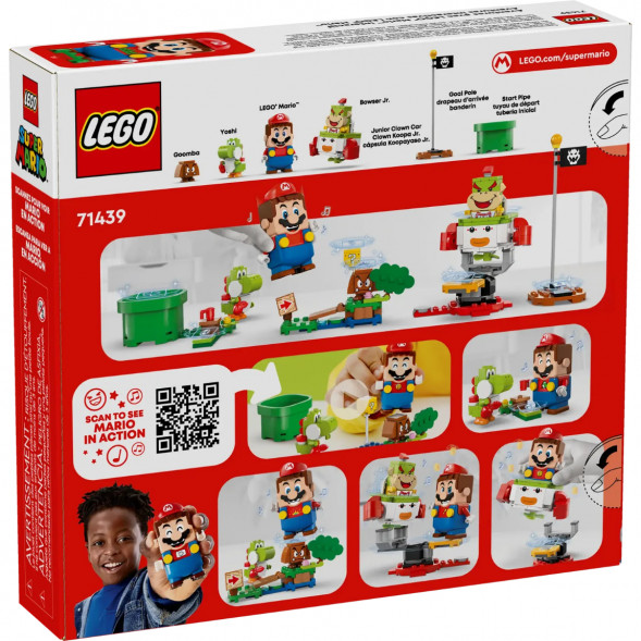 Конструктор LEGO Super Mario 71439 Приключения с интерактивным Марио в Мытище