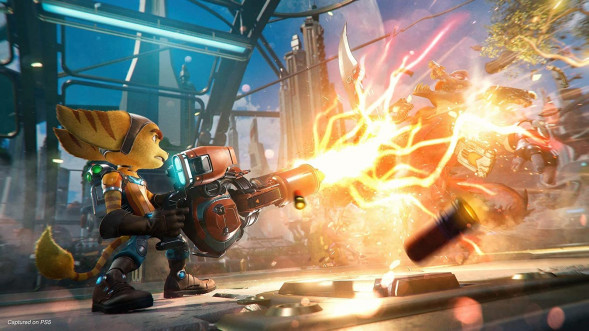 Игра Ratchet &amp;amp; Clank: Сквозь Миры [PS5, русская версия] в Мытище