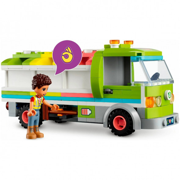 Конструктор LEGO Friends 41712 Грузовик для переработки отходов в Мытище