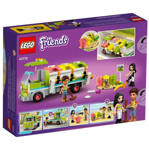 Конструктор LEGO Friends 41712 Грузовик для переработки отходов в Мытище