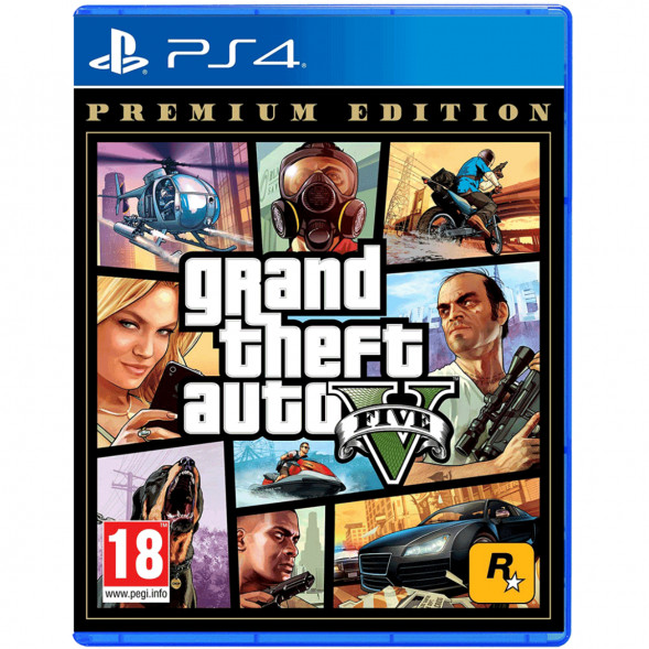 Grand Theft Auto V Premium Edition [PS4, русские субтитры] в Мытище