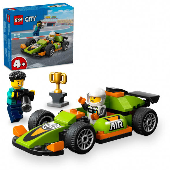 Конструктор LEGO City 60399 Зеленый Гоночный автомобиль в Мытище