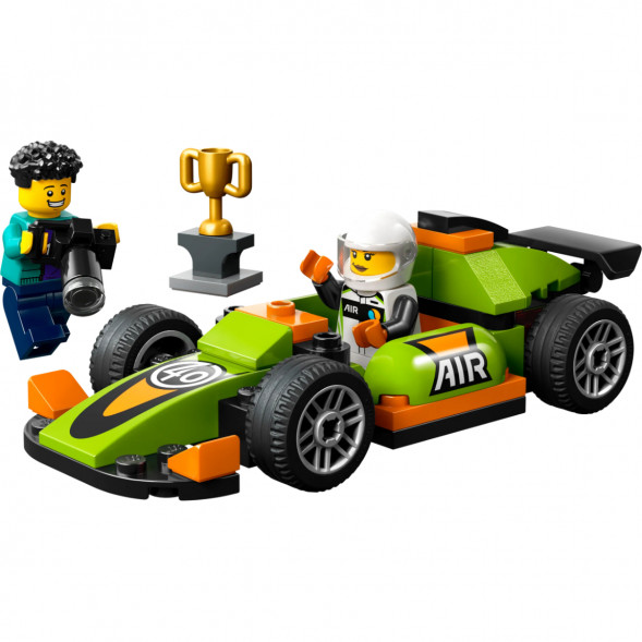 Конструктор LEGO City 60399 Зеленый Гоночный автомобиль в Мытище
