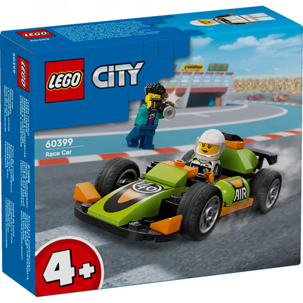 Конструктор LEGO City 60399 Зеленый Гоночный автомобиль в Мытище