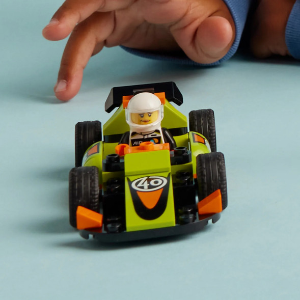 Конструктор LEGO City 60399 Зеленый Гоночный автомобиль в Мытище