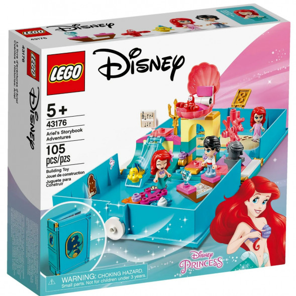 Конструктор LEGO Disney Princess 43176 Книга сказочных приключений Ариэль в Мытище