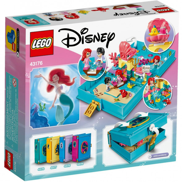 Конструктор LEGO Disney Princess 43176 Книга сказочных приключений Ариэль в Мытище