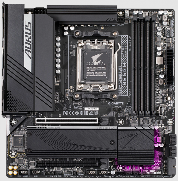 Материнская плата GIGABYTE B650M AORUS ELITE mATX в Мытище
