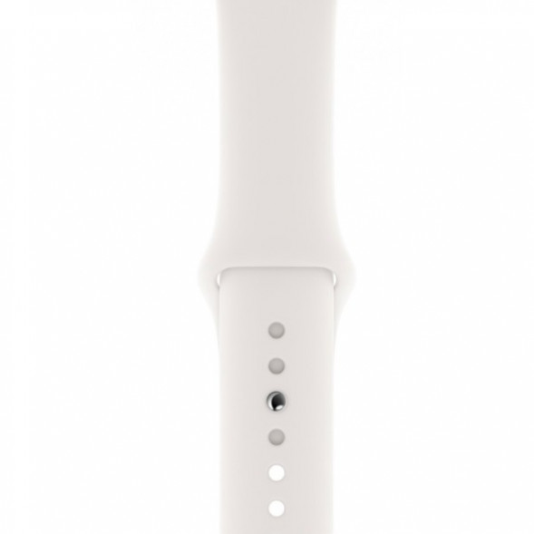 Ремешок для Apple Watch 40mm White Sport Band (MTP52ZM/A), белый в Мытище