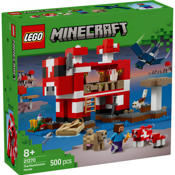 Конструктор LEGO Minecraft 21270 Грибной дом в Мытище