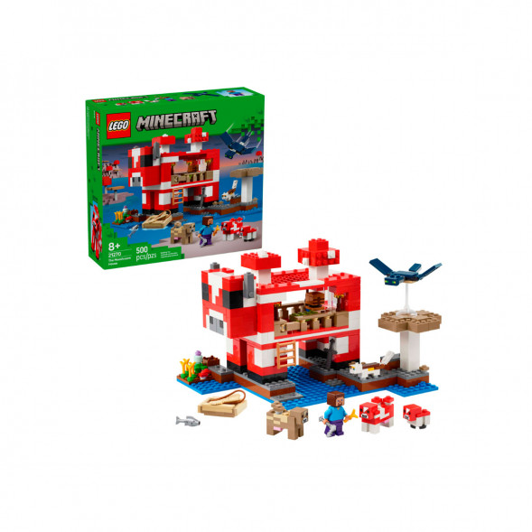 Конструктор LEGO Minecraft 21270 Грибной дом в Мытище