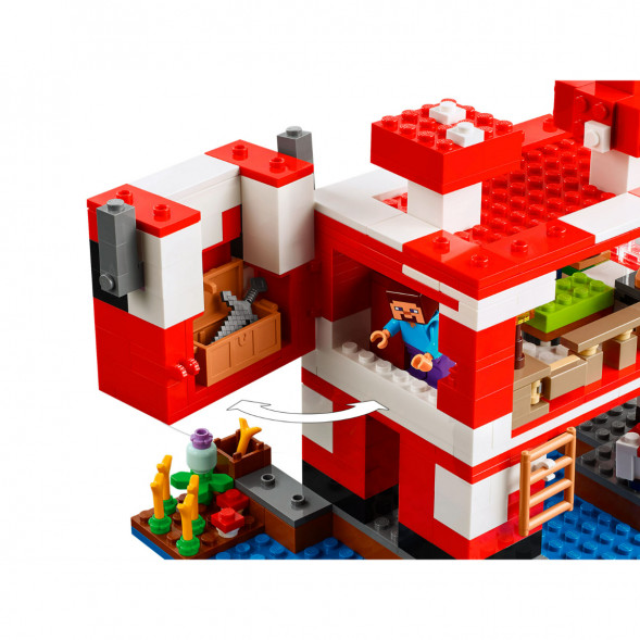 Конструктор LEGO Minecraft 21270 Грибной дом в Мытище