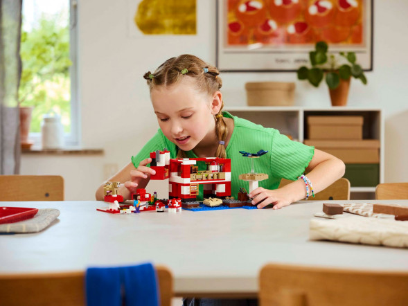 Конструктор LEGO Minecraft 21270 Грибной дом в Мытище