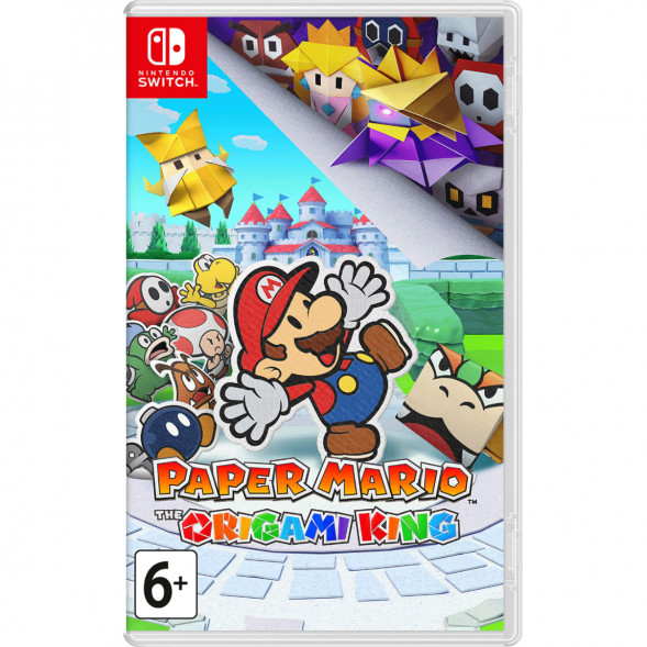 Игра Paper Mario: The Origami King [Nintendo Switch, английская версия] в Мытище