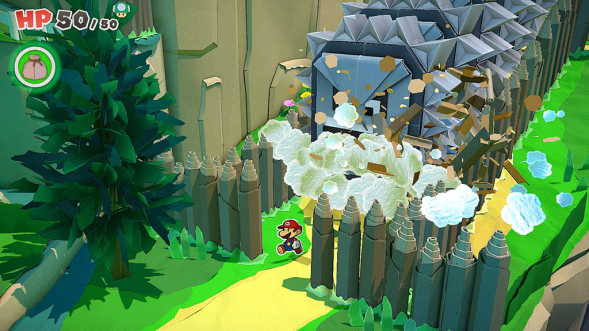 Игра Paper Mario: The Origami King [Nintendo Switch, английская версия] в Мытище