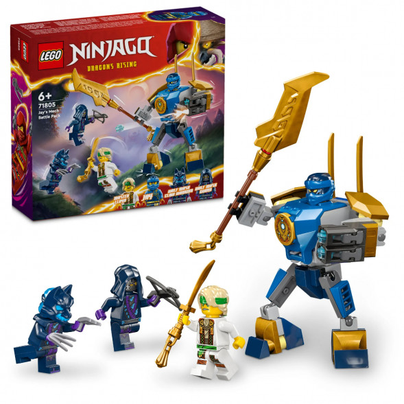 Конструктор LEGO Ninjago 71805 Боевой набор мехов Джея в Мытище