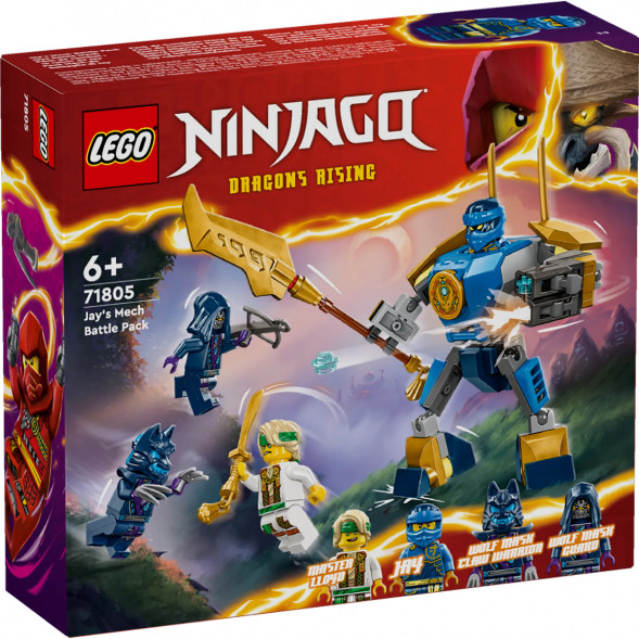 Конструктор LEGO Ninjago 71805 Боевой набор мехов Джея в Мытище