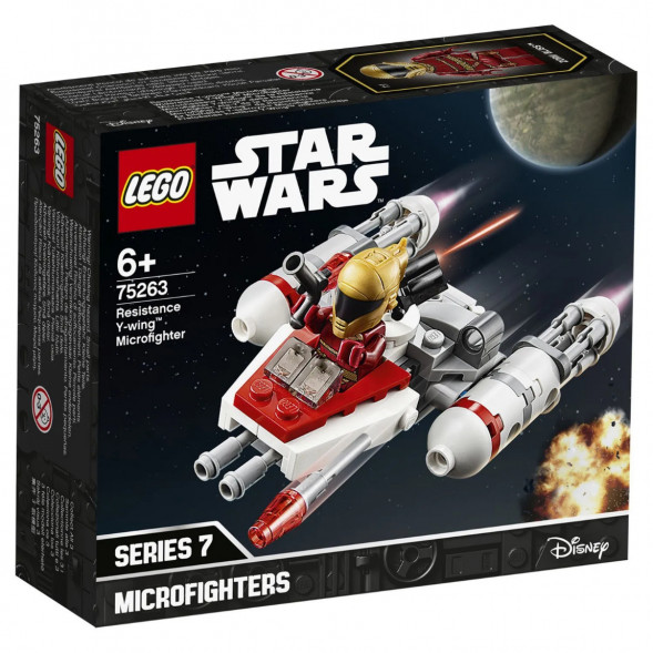 Конструктор LEGO Star Wars 75263 Микрофайтеры Истребитель Сопротивления типа Y в Мытище