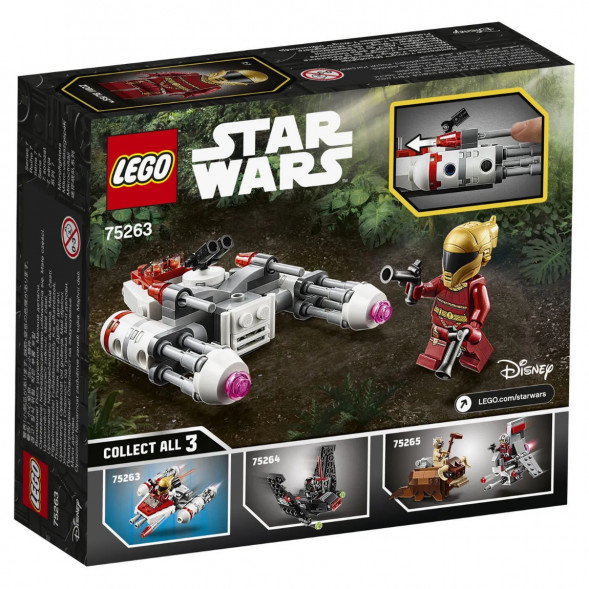 Конструктор LEGO Star Wars 75263 Микрофайтеры Истребитель Сопротивления типа Y в Мытище