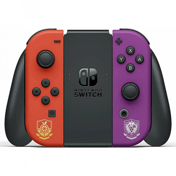 Игровая приставка Nintendo Switch OLED 64 ГБ, Pokemon Scarlet &amp;amp; Violet Edition в Мытище