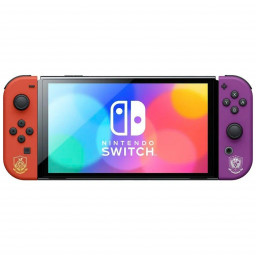 Игровая приставка Nintendo Switch OLED 64 ГБ, Pokemon Scarlet & Violet Edition Игровая приставка Nintendo Switch OLED 64 ГБ, Pokemon Scarlet & Violet Edition