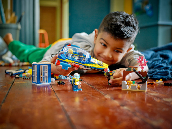 Конструктор LEGO City 60355 Детективные миссии водной полиции в Мытище