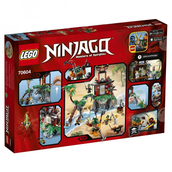 Конструктор LEGO Ninjago 70604 Остров тигриных вдов в Мытище