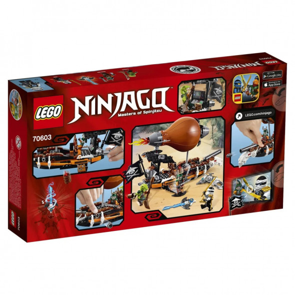 Конструктор LEGO Ninjago 70603 Дирижабль-штурмовик в Мытище