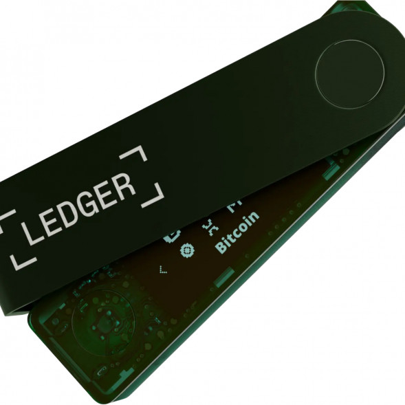 Аппаратный криптокошелёк Ledger Nano X, Emerald Green в Мытище
