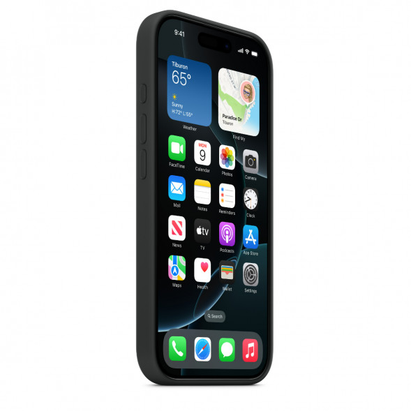 Чехол Apple iPhone 16 Pro Silicone Case with MagSafe, Black (MYYJ3ZM/A) в Мытище