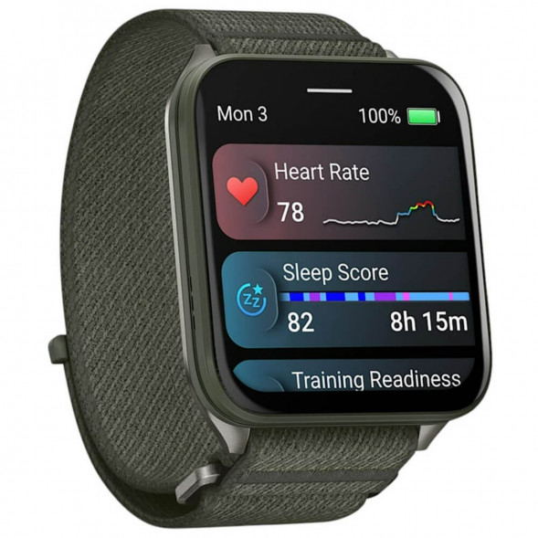 Умные часы Garmin Venu X1 Green с нейлоновым ремешком Moss ComfortFit 010-02980-03 в Мытище
