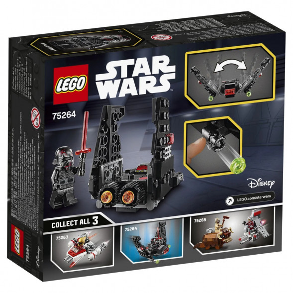 Конструктор LEGO Star Wars 75264 Микрофайтеры Шаттл Кайло Рена в Мытище