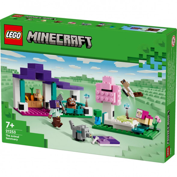 Конструктор LEGO Minecraft 21253 Приют для животных в Мытище