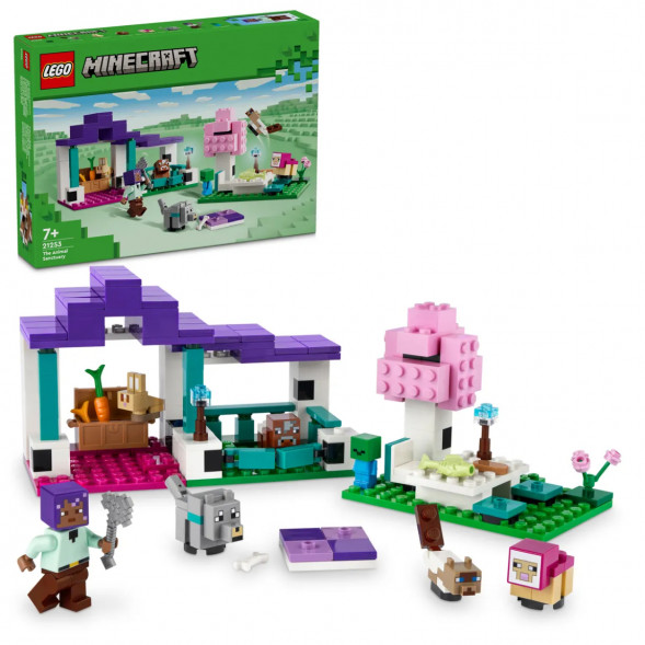 Конструктор LEGO Minecraft 21253 Приют для животных в Мытище