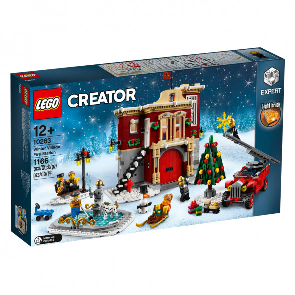 Конструктор LEGO Creator 10263 Пожарная часть в зимней деревне в Мытище