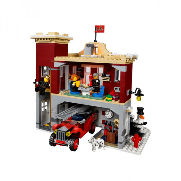 Конструктор LEGO Creator 10263 Пожарная часть в зимней деревне в Мытище